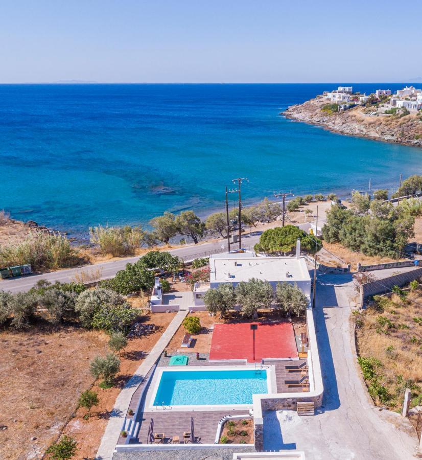 Flora'S Beach And Pool Villa In Syros Liaropa ภายนอก รูปภาพ