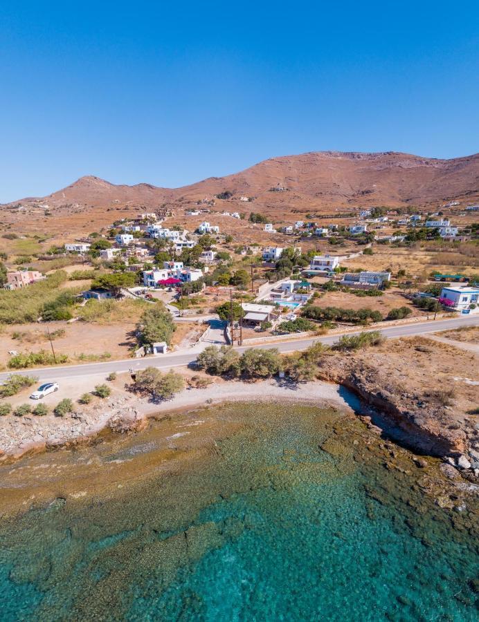 Flora'S Beach And Pool Villa In Syros Liaropa ภายนอก รูปภาพ
