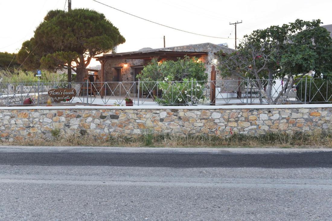 Flora'S Beach And Pool Villa In Syros Liaropa ภายนอก รูปภาพ