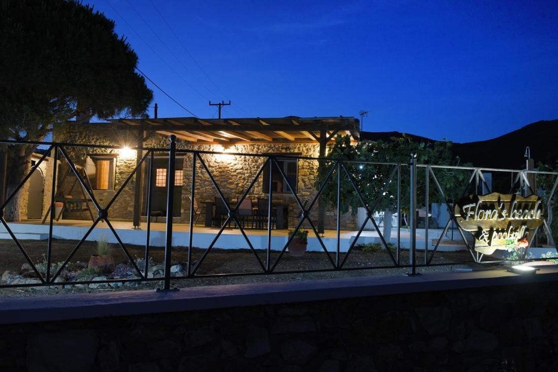 Flora'S Beach And Pool Villa In Syros Liaropa ภายนอก รูปภาพ
