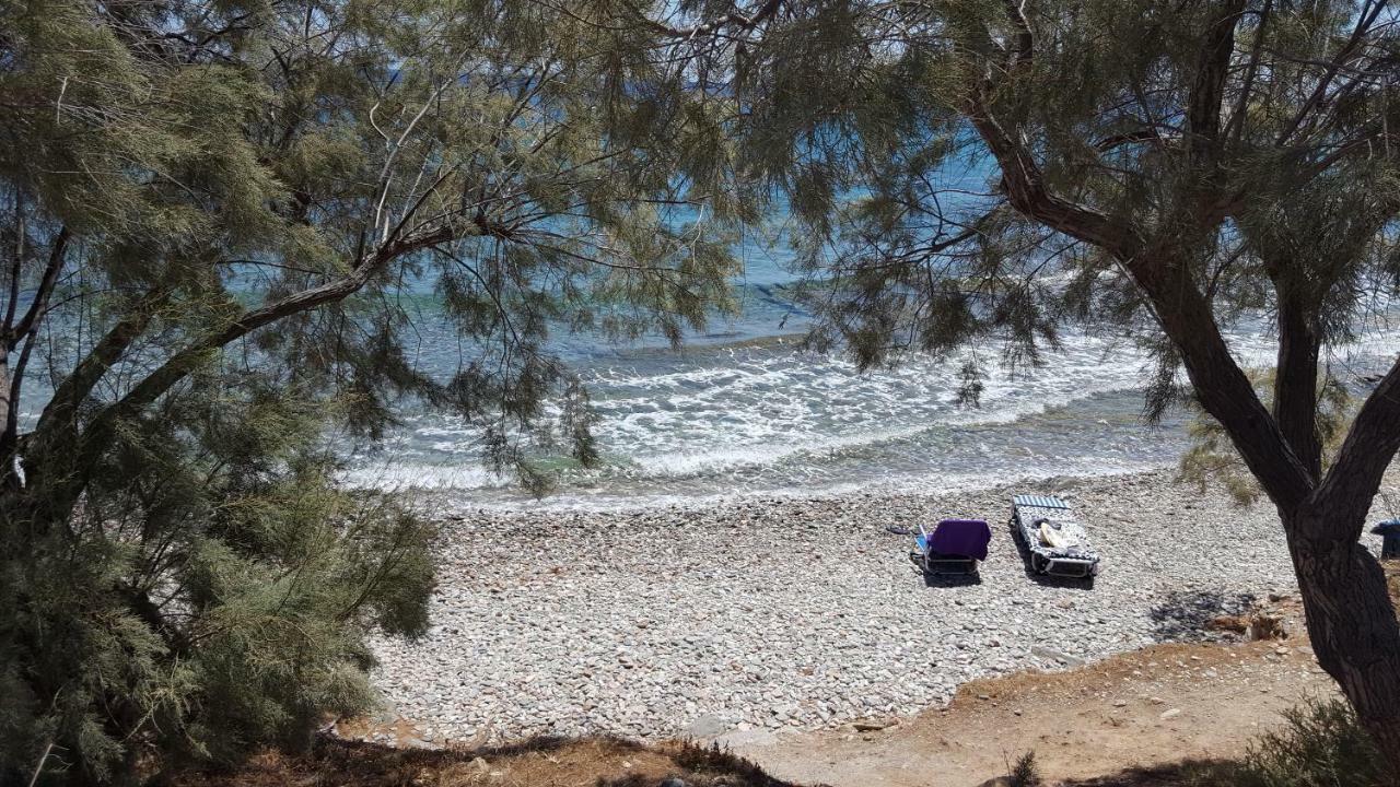 Flora'S Beach And Pool Villa In Syros Liaropa ภายนอก รูปภาพ